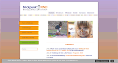 Desktop Screenshot of blickpunkt-kind.de